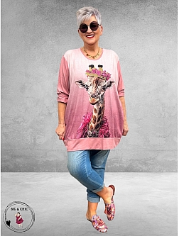 Frenzi 4U Tuniek Met Giraffe Print 